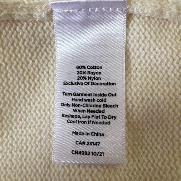 TALBOTS Sweater 2X  NWT - Picture 6 of 6